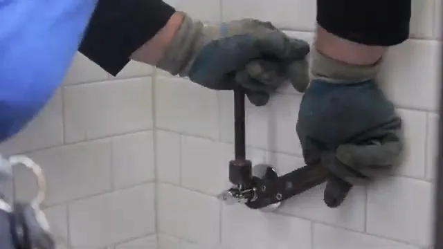 Completed emergency pipe repair before backfill on an emergency plumbing call.